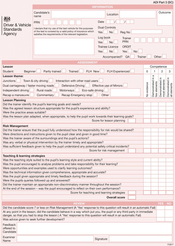 CheckTest Form